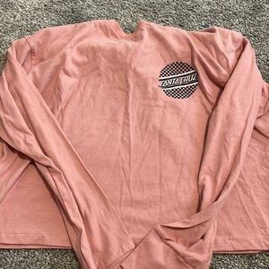 santa cruz pink crop top
